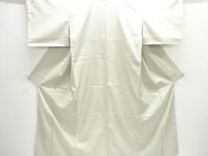 アンティーク　絣柄織り出し十日町紬着物